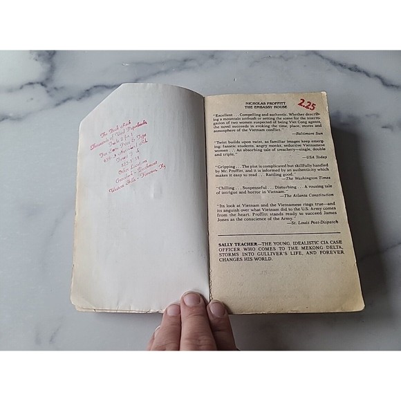 The Embassy House - Mass Market Paperback By Nicholas Proffitt - Picture 3 of 10